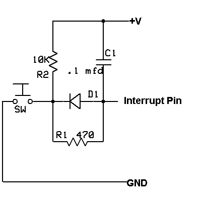 Debounce circuit from Arduino Forum