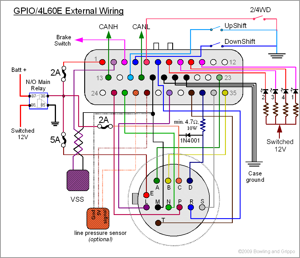 Where can you find a schematic showing how to reassemble a 4160e transmission?